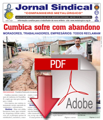 Clique aqui para ler o Jornal Sindical